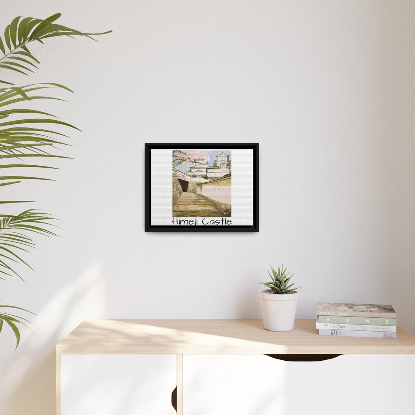 Matte Canvas, Black Frame